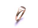 9ct Yellow Gold Heart Signet Baby Ring