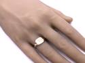 9ct Yellow Gold Plain Signet Ring