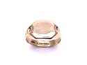 9ct Yellow Gold Plain Signet Ring