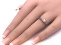 Platinum Diamond Solitaire Ring 0.42ct