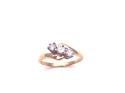 18ct Yellow Gold Diamond 3 Stone Ring