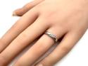 9ct White Gold Diamond 5 Stone Ring