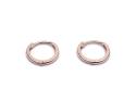 9ct Yellow Gold Huggie Style Earrings 9mm