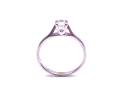 9ct White Gold Diamond Solitaire Ring