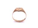 18ct Engraved Signet Ring Chester 1901