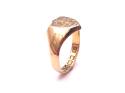 18ct Engraved Signet Ring Chester 1901