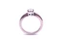 18ct White Gold Diamond Solitaire Ring