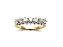 18ct Yellow Gold 7 Stone Diamond Ring