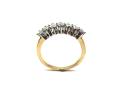 18ct Yellow Gold 7 Stone Diamond Ring