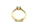 18ct Yellow Gold Heart Diamond Ring