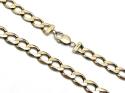 9ct Yellow Gold Heavy Curb Chain