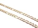 9ct Yellow Figaro Gold Chain 20 3/4Inch