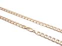 9ct Yellow Gold Curb Chain 20.5 inches