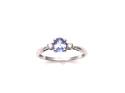 9ct  Sapphire & Diamond Ring