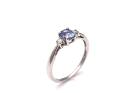 9ct  Sapphire & Diamond Ring