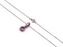 9ct Tanzanite Pendant & Chain