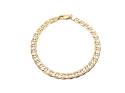 9ct Yellow Gold Marine Link Bracelet