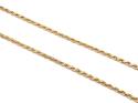 9ct Yellow Gold Solid Rope Chain