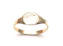 9ct Yellow Gold Signet Ring