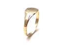 9ct Yellow Gold Signet Ring