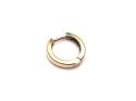 9ct Yellow Gold single Huggie Earring