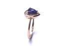 9ct Tanzanite & Diamond Ring