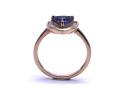 9ct Tanzanite & Diamond Ring