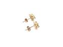 9ct Yellow Gold Peridot Stud Earrings