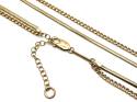 14ct Yellow Gold Double Chain Necklet