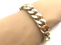 9ct Yellow Gold Curb Bracelet 8 inch