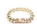 9ct Yellow Gold Curb Bracelet 8 inch