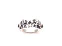 Silver Elephant Ring Size R 1/2