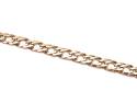 9ct Double Curb Bracelet 7 1/2 inch