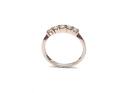 9ct White Gold Diamond Five Stone Ring 0.50ct