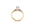 18ct Yellow Gold Diamond Solitaire Ring