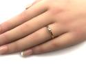 18ct Yellow Gold Diamond Solitaire Ring