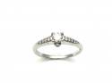 18ct White Gold Diamond Ring