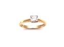 18ct Princess Cut Diamond Ring