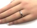 18ct White Gold Diamond Solitaire Ring