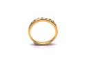 18ct Yellow Gold Diamond 1/2 Eternity Ring 0.75ct