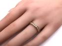 18ct Yellow Gold Diamond 1/2 Eternity Ring 0.75ct