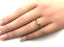 18ct Yellow Gold  Diamond Solitaire Ring 0.50ct