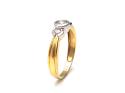 18ct Yellow Gold 3 Stone Diamond Ring 0.25ct