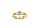 18ct Princess Cut Diamond Solitaire Ring