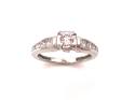 9ct White Gold Diamond Solitaire Ring