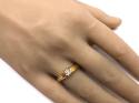 18ct Yellow Gold Diamond Solitaire Ring