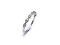 Platinum Diamond Eternity Ring 0.13ct