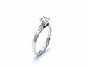 Platinum Diamond Solitaire Ring