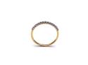 18ct Yellow Gold Diamond Claw Set Eternity Ring