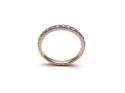 9ct Yellow Gold Diamond Claw Set Eternity Ring